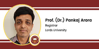 Lords University Registrar: Prof. (Dr.) Pankaj Arora Interview